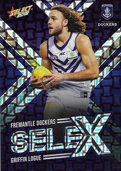 2018 Select Footy Stars - Selex #SX34 Griffin Logue Front